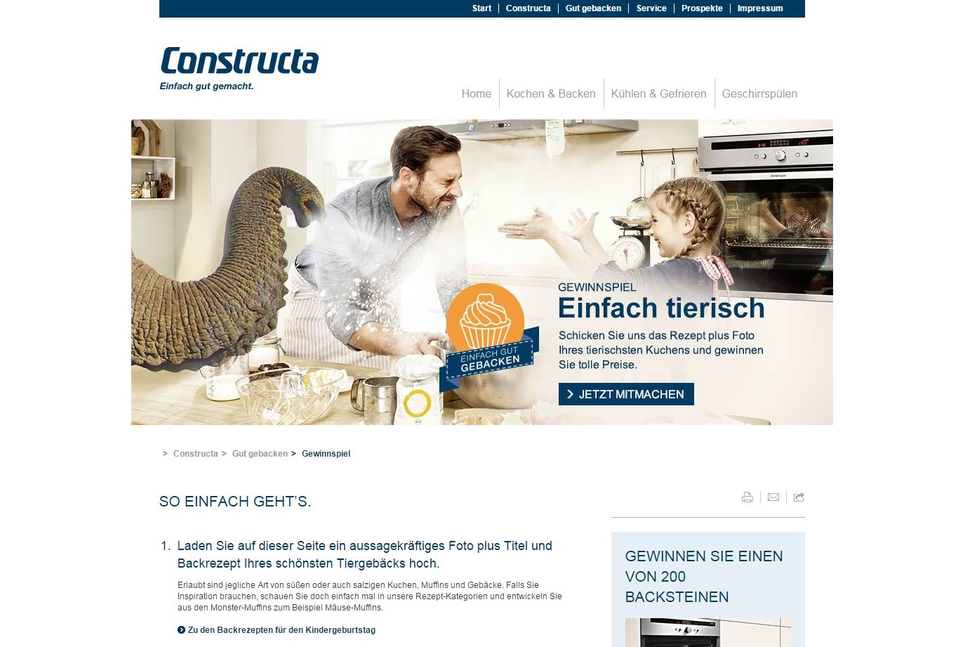 Constructa Backrezept Gewinnspiel Ichwilltesten De