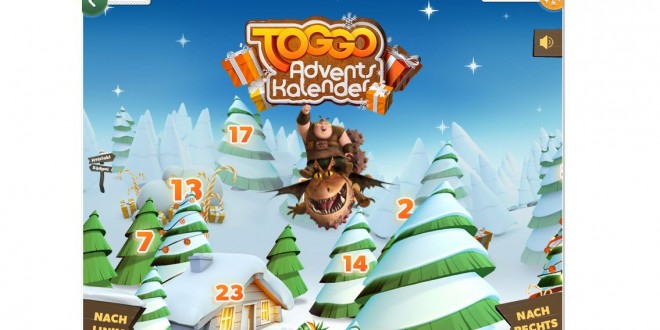 Toggo Adventskalender Gewinnspiel ichwilltesten.de