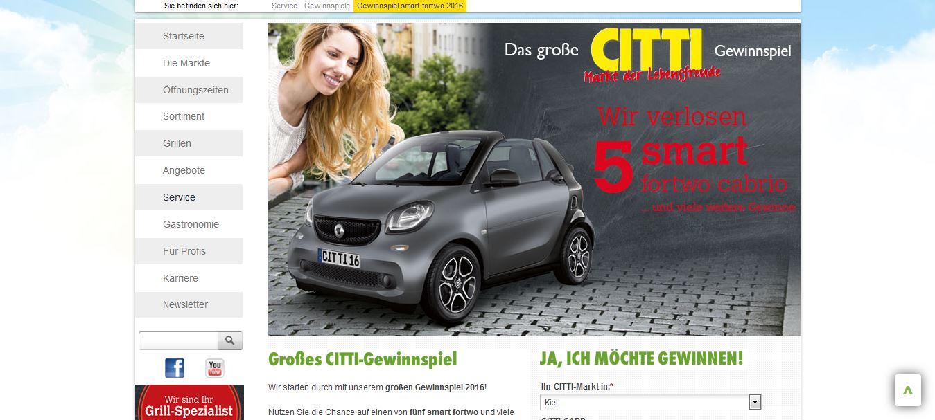 citti-markt-gewinnspiel-fünf-smart-fortwo-cabrio-gewinnen