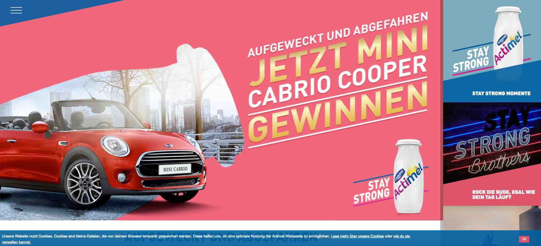 Actimel Gewinnspiel | Fahrräder Oder Auto Gewinnen