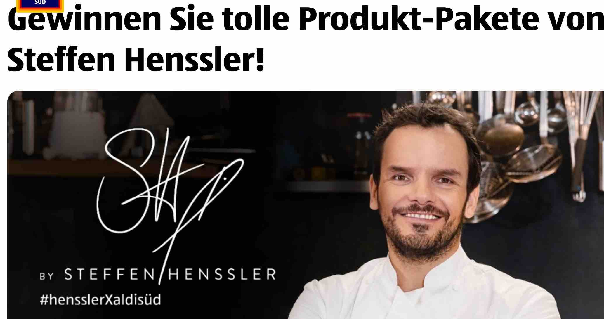 aldi Steffen Hensler gewinnspiel