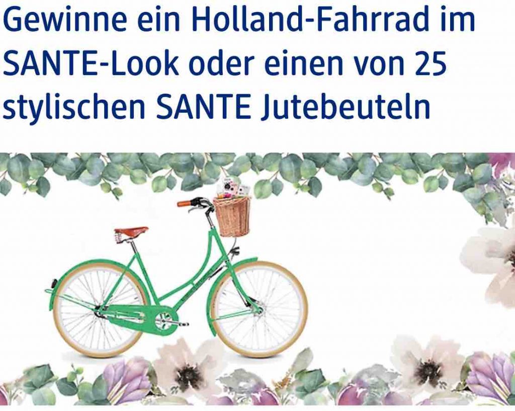 DM Gewinnspiel Sichere dir ein tolles HollandFahrrad!