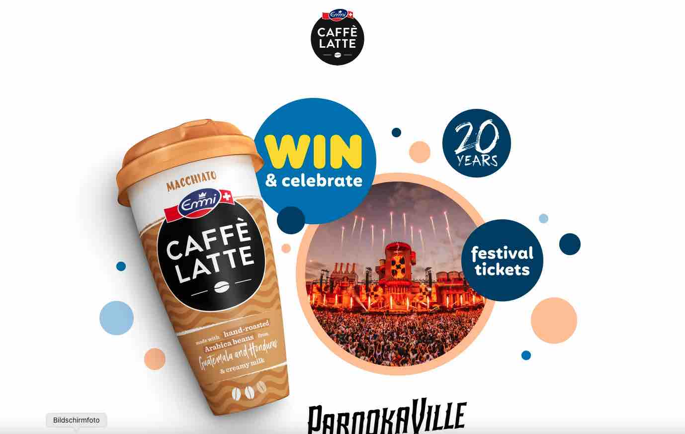 Emmi CAFFE LATTE Gewinnspiel