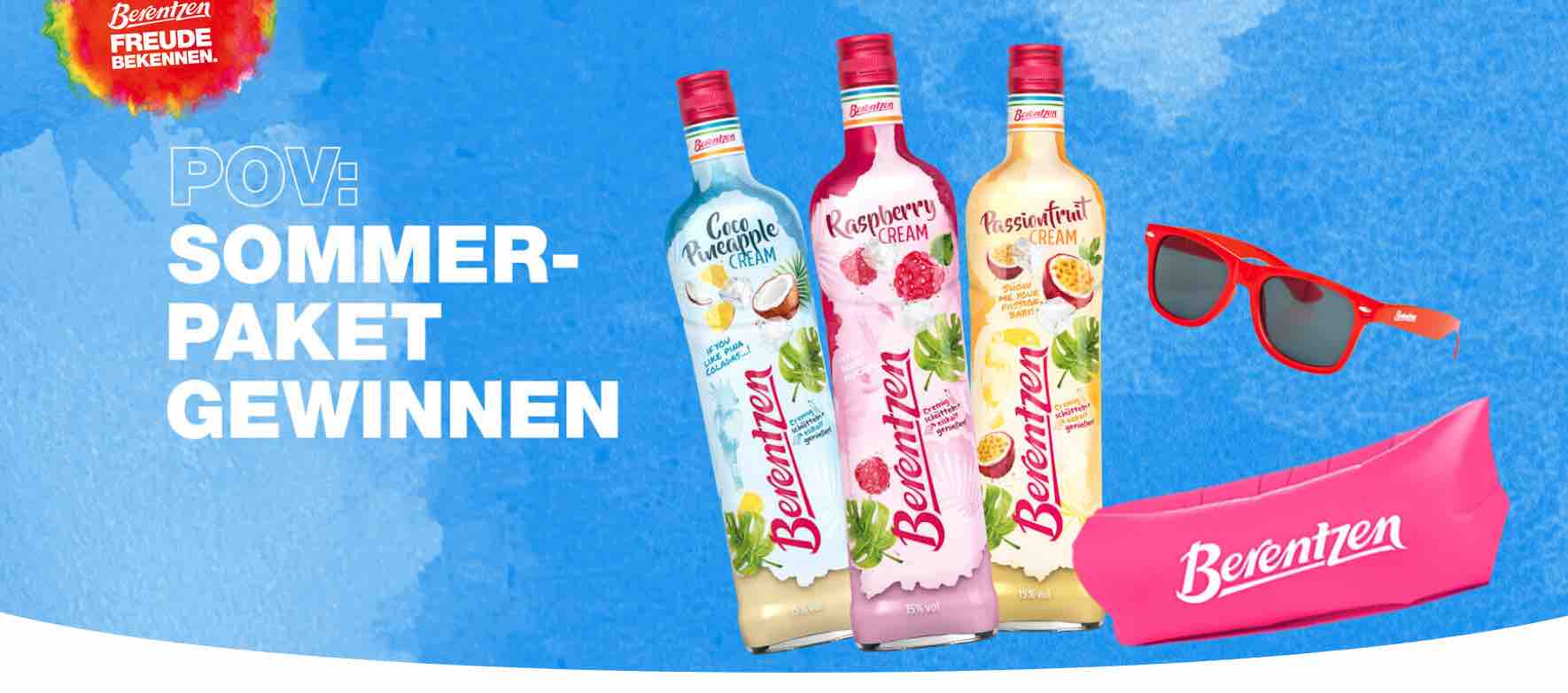 Berentzen Sommerpaket Gewinnspiel