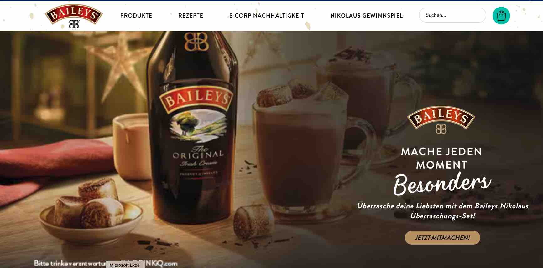 Baileys Nikolaus Gewinnspiel