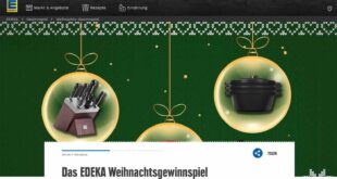 EDEKA Weihnachtsgewinnspiel